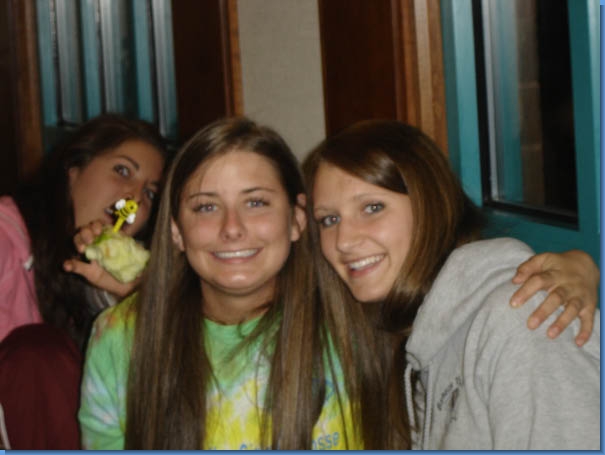 Shannon with friends